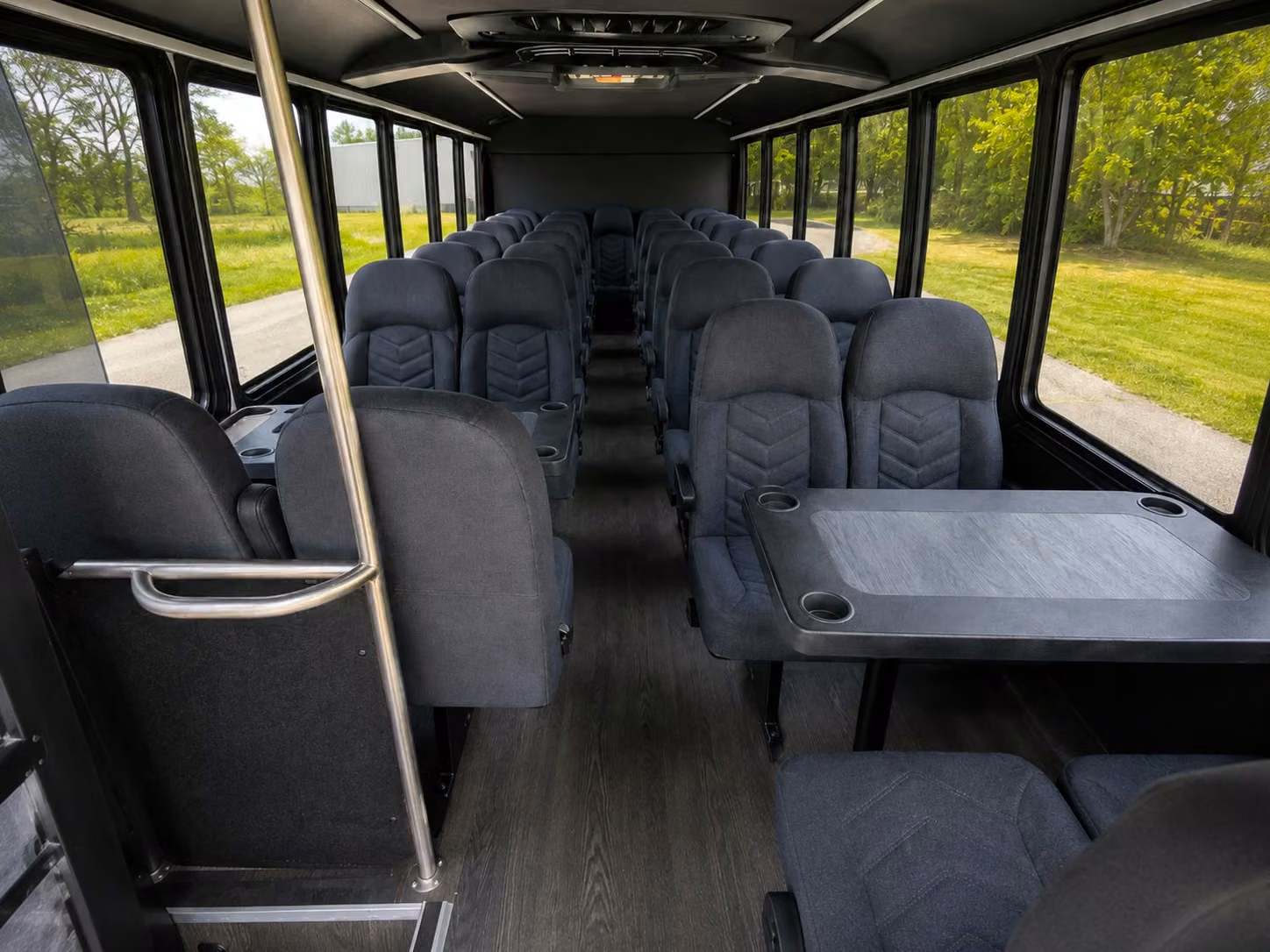 18 passenger minibus inside