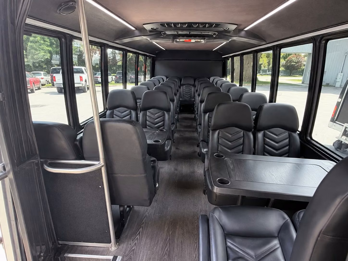 20 passenger minibus interior