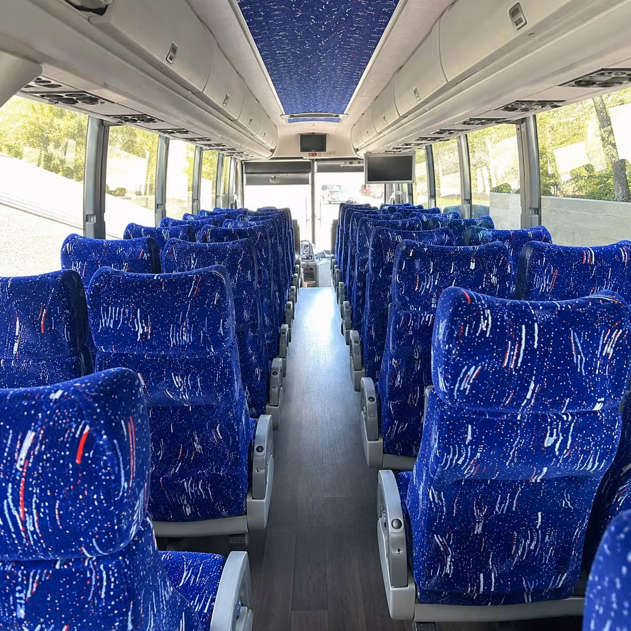manteca charter bus interior gallery