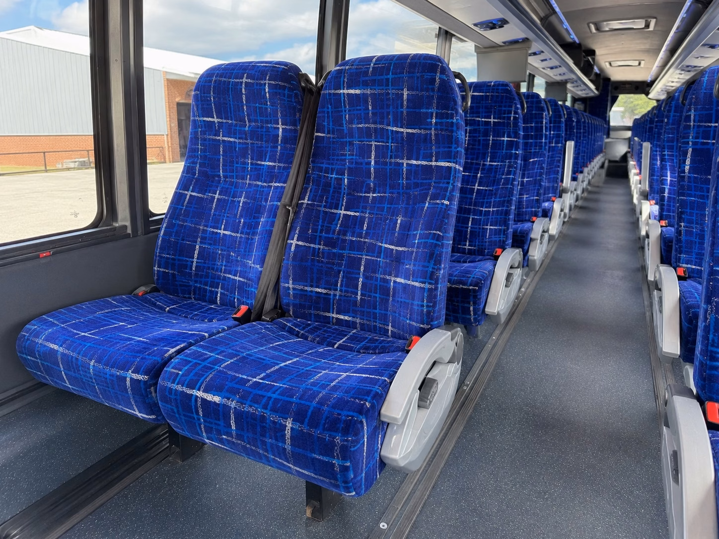 manteca charter bus interior