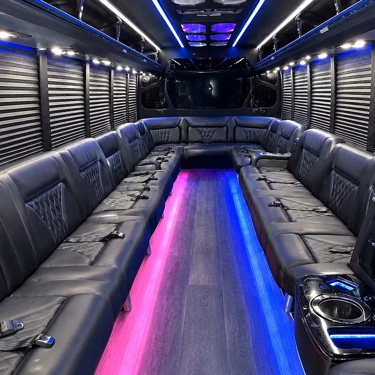 party bus interior