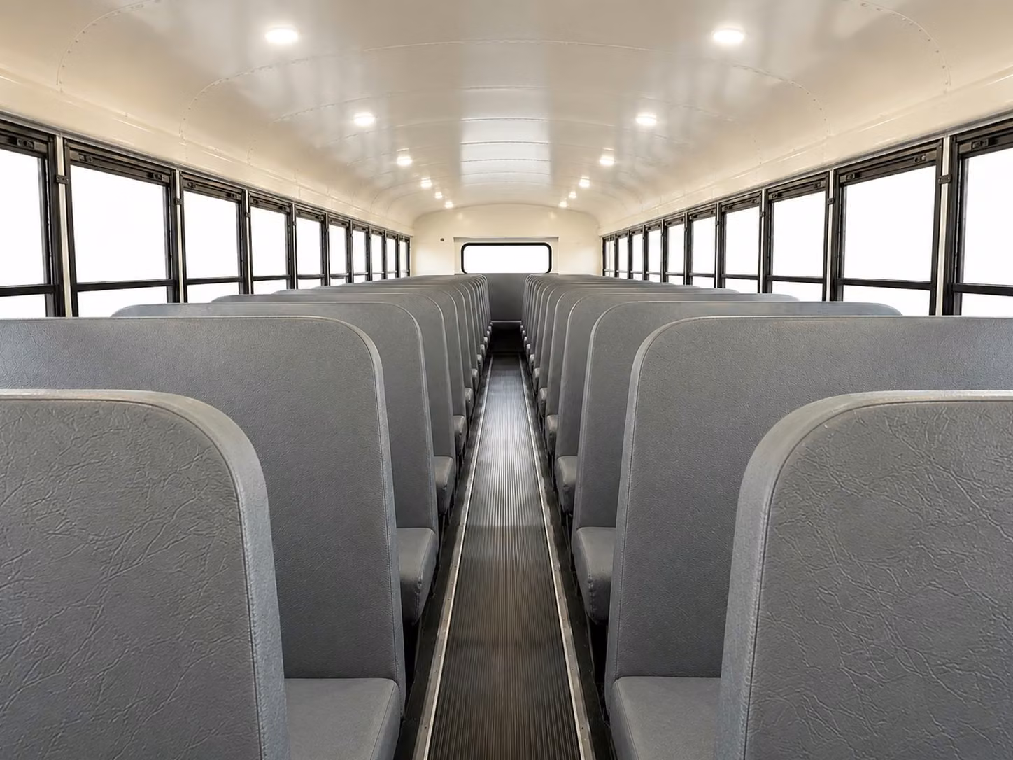 school bus interior